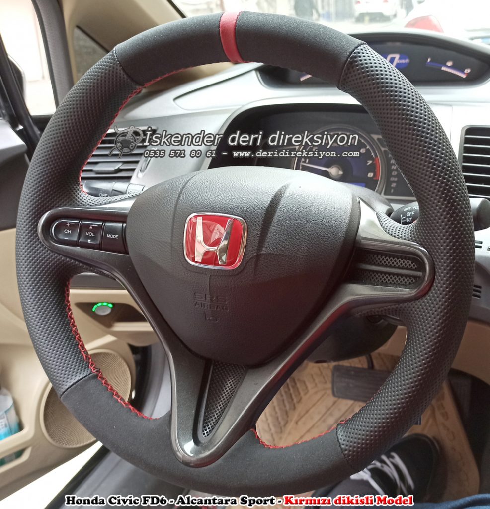 Honda Civic Alkantara sport kırmızı 2020
