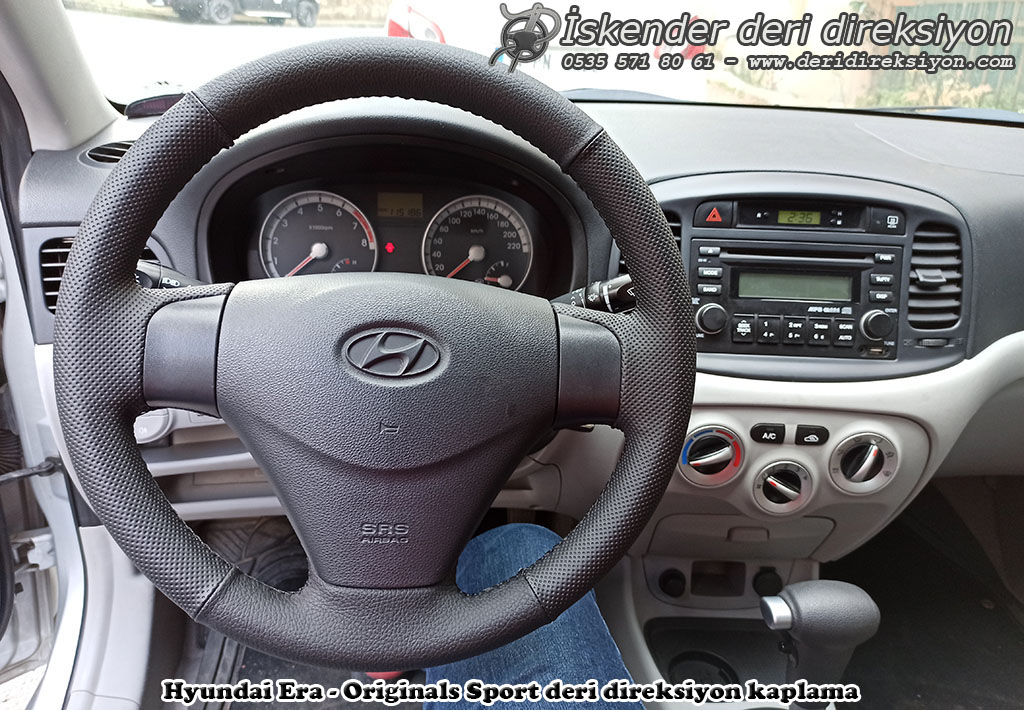 Hyundai Accent Era deri direksiyon kaplama