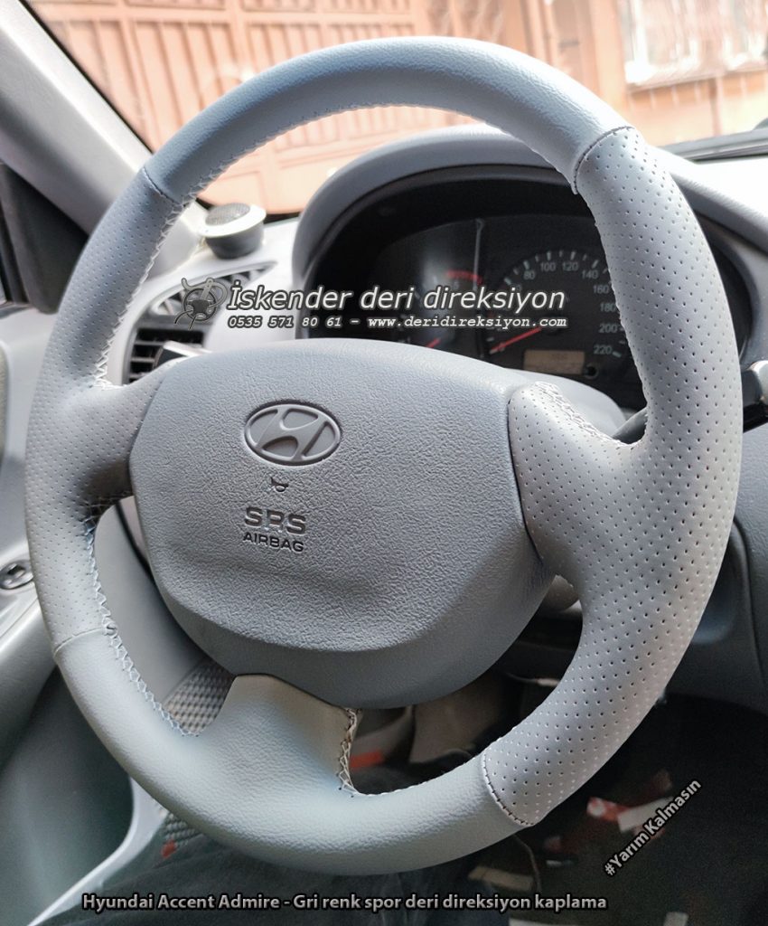 Hyundai Accent Admire deri direksiyon kaplama