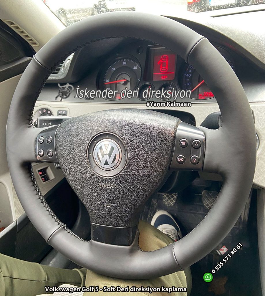 Volkswagen Golf 5 deri direksiyon kaplama