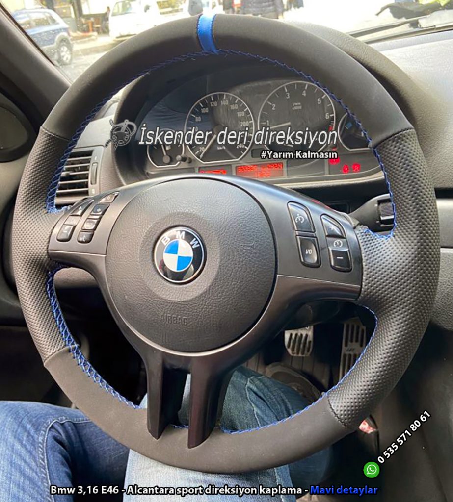 BMW E46 deri direksiyon kılıfı