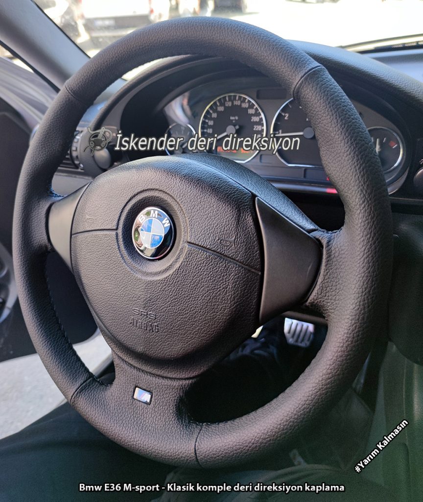 BMW E36 deri direksiyon kaplama