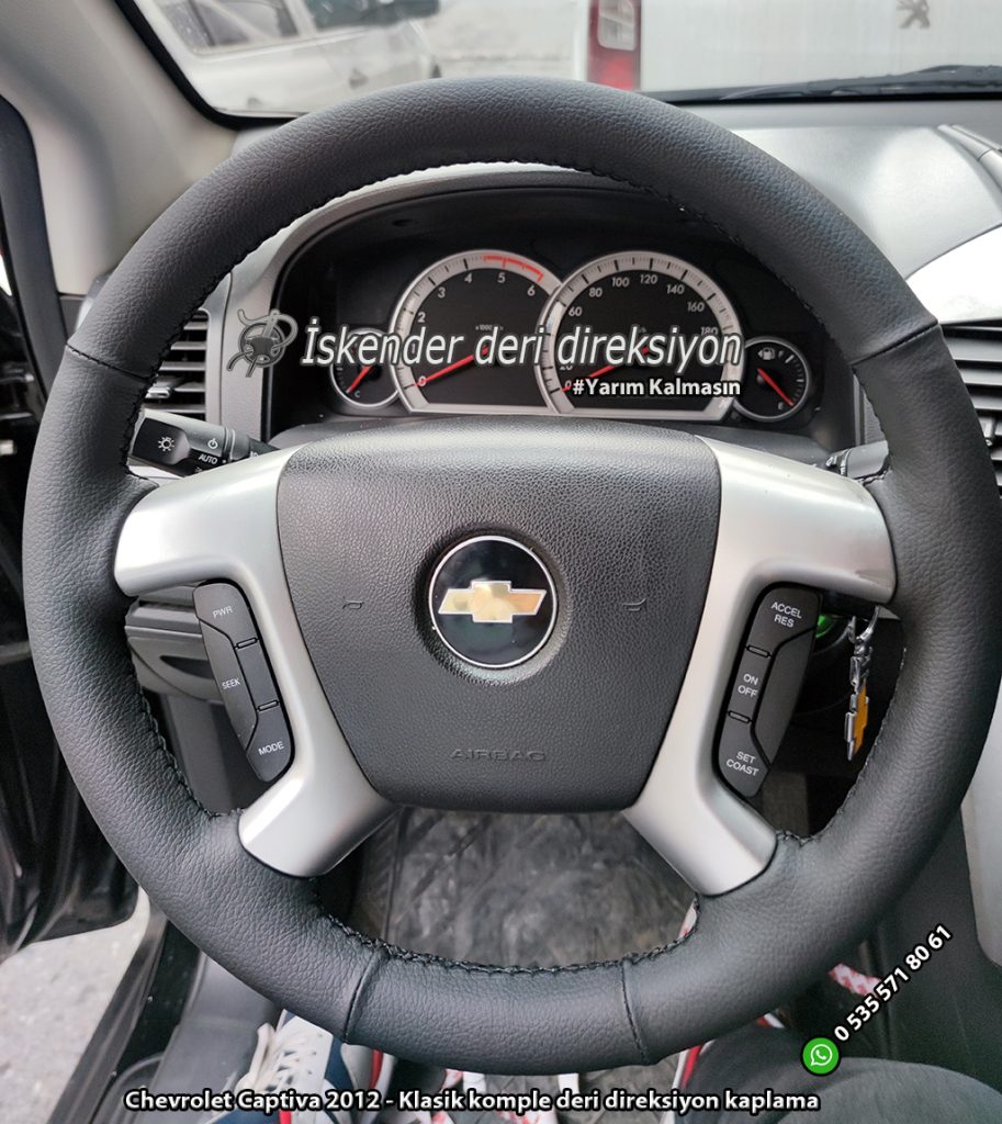 Chevrolet Captiva deri direksiyon kılıfı