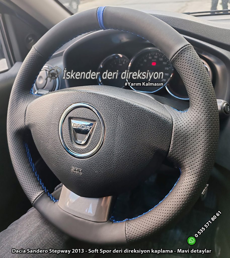 Dacia Duster deri direksiyon kaplama