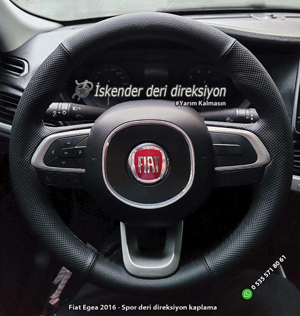 Fiat Egea 2016 - Spor deri direksiyon kaplama (2)