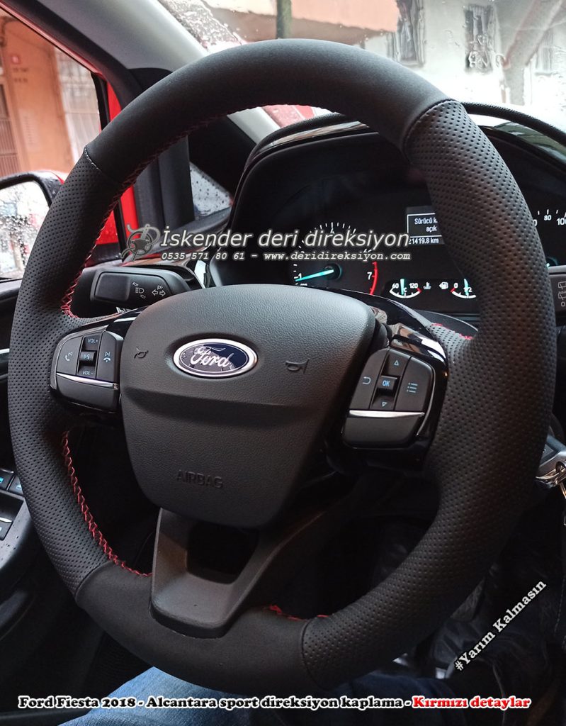 Ford Fiesta deri direksiyon kaplama