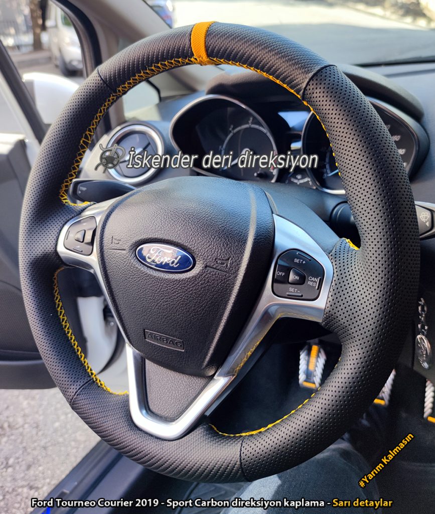 Ford Fiesta deri direksiyon kaplama