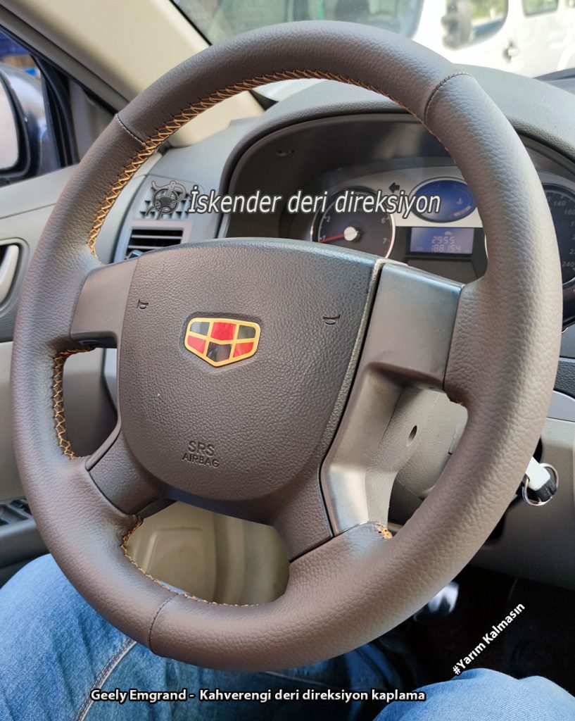 Geely Deri direksiyon kılıfı