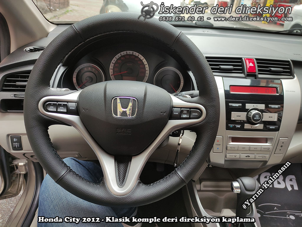 Honda City deri direksiyon kılıfı