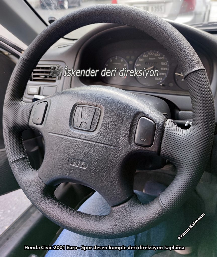 Honda Civic 98-2002 deri direksiyon kaplama