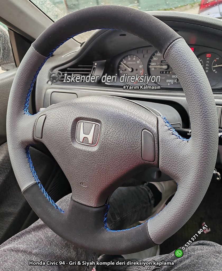 Honda Civic 98-2002 deri direksiyon kaplama