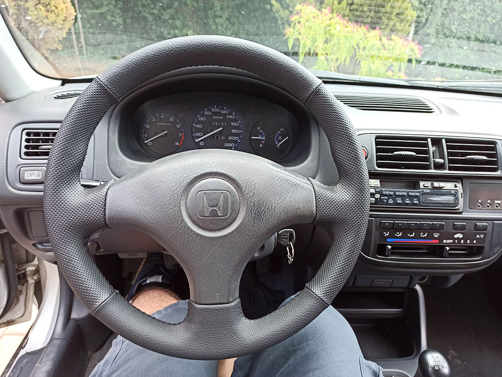 Honda Civic 98-2002 ies kasa deri direksiyon kaplama