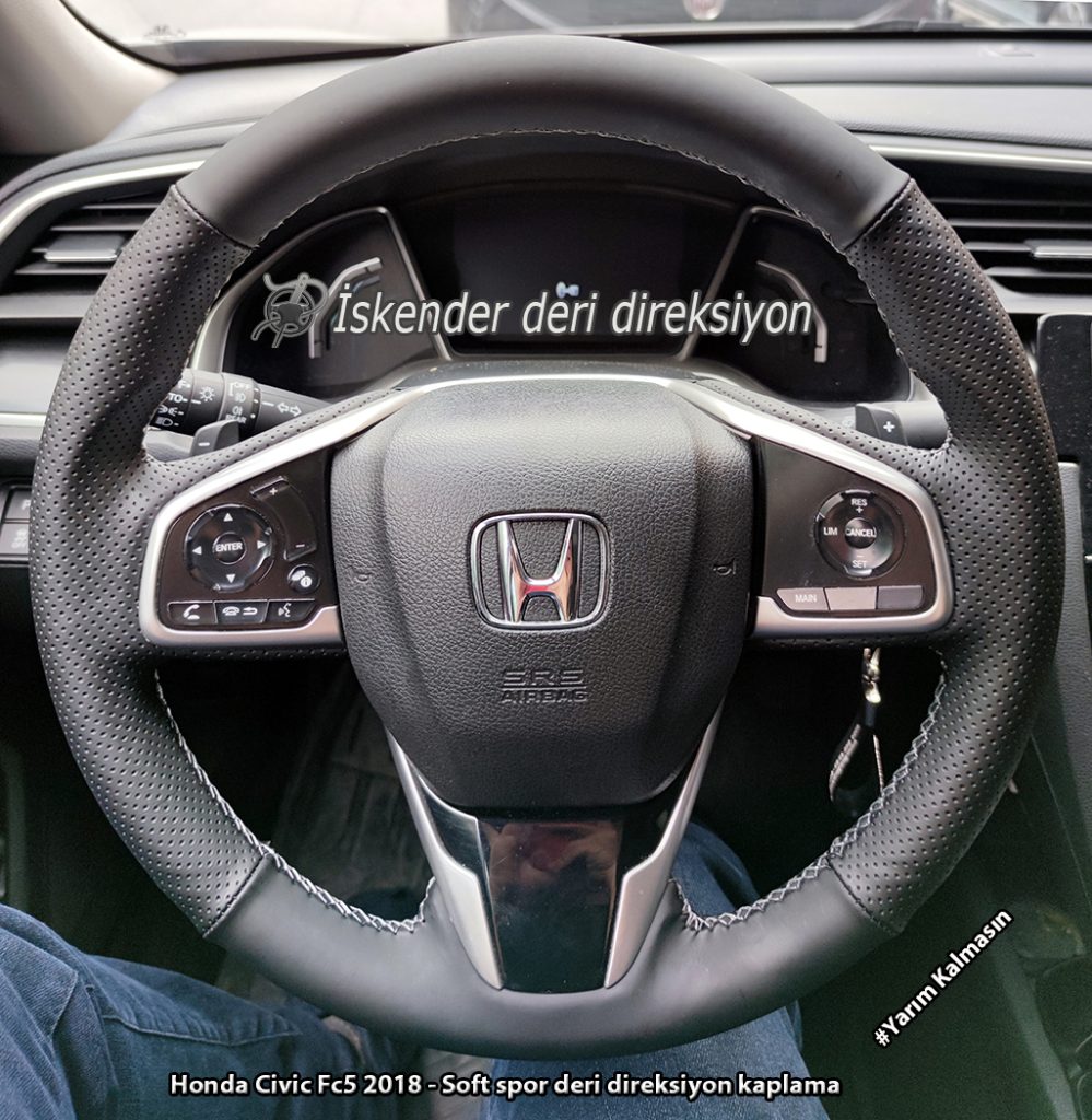 Honda Civic FC5 deri direksiyon kılıfı