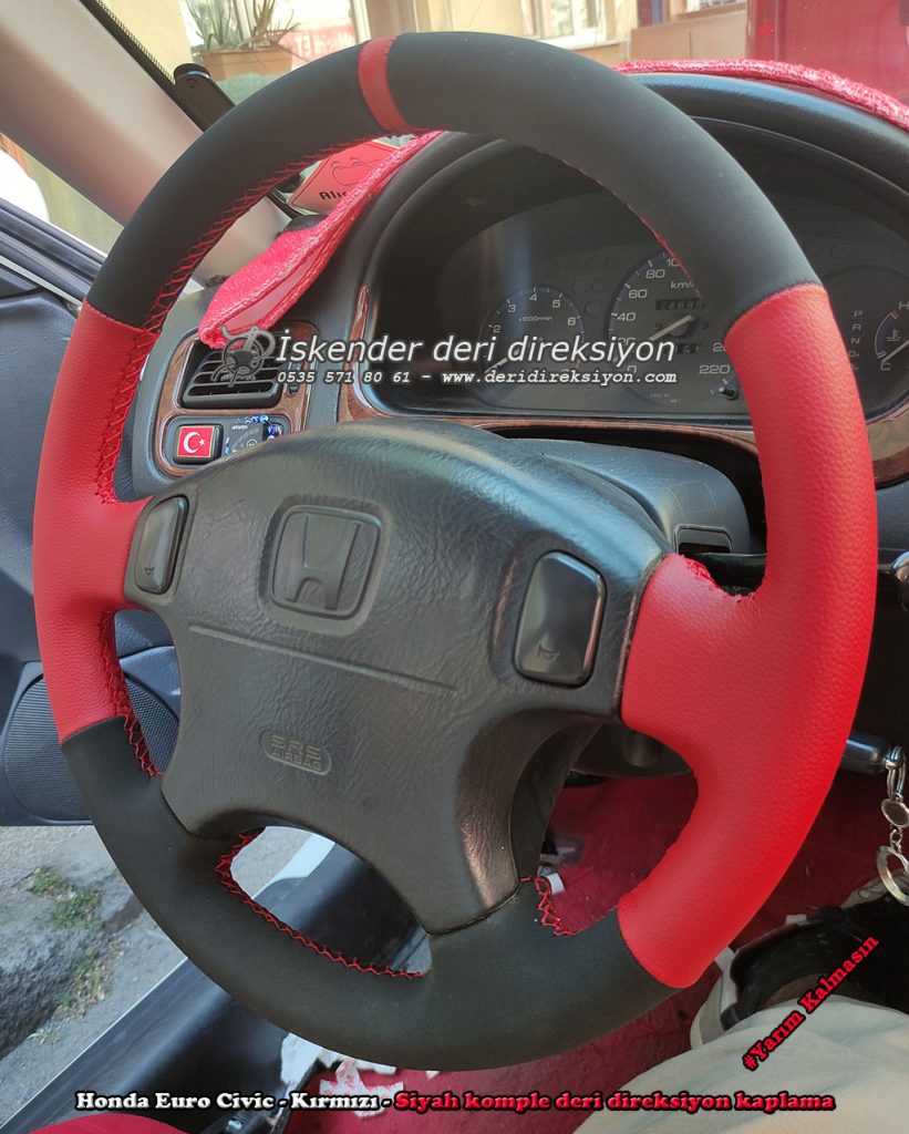 Honda Civic 98-2002 deri direksiyon kaplama
