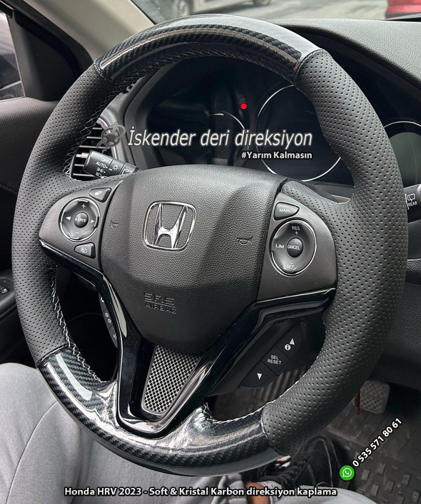 Honda HRV deri direksiyon kılıfı