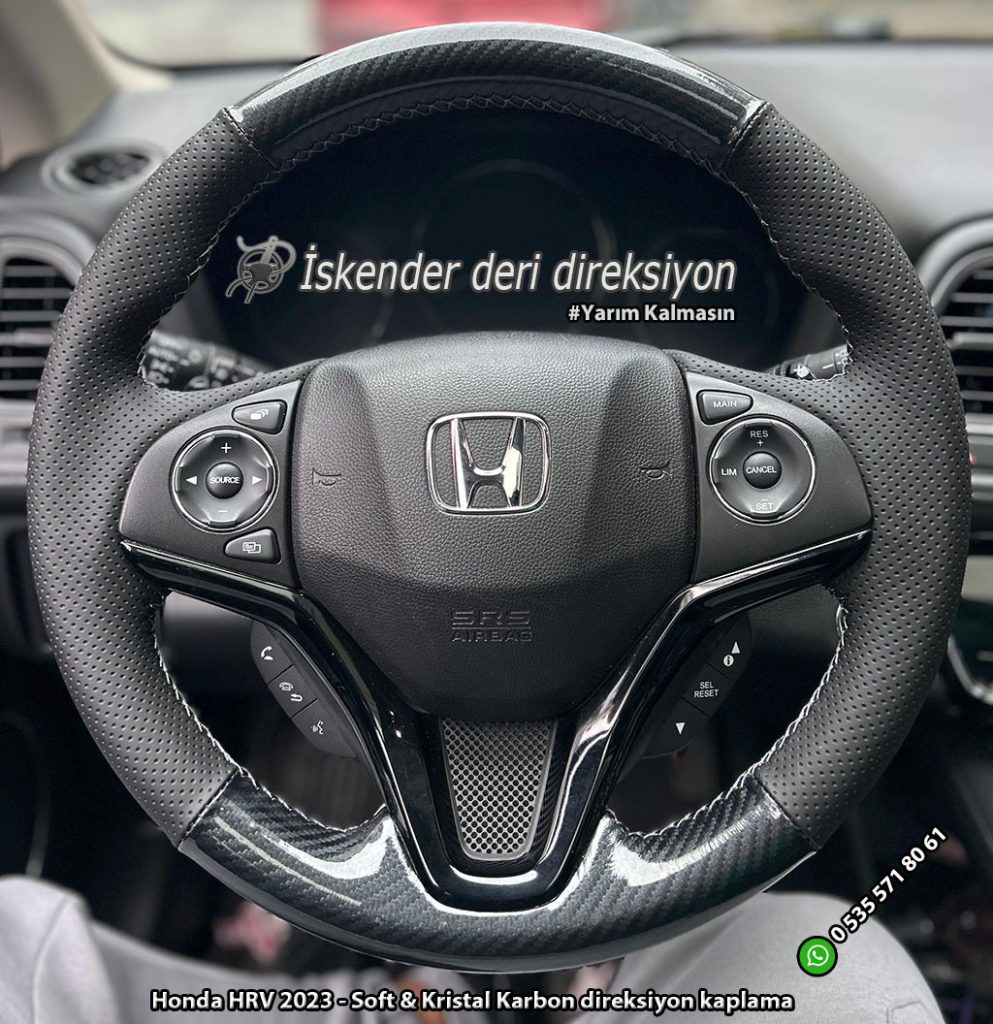 Honda HRV deri direksiyon kılıfı
