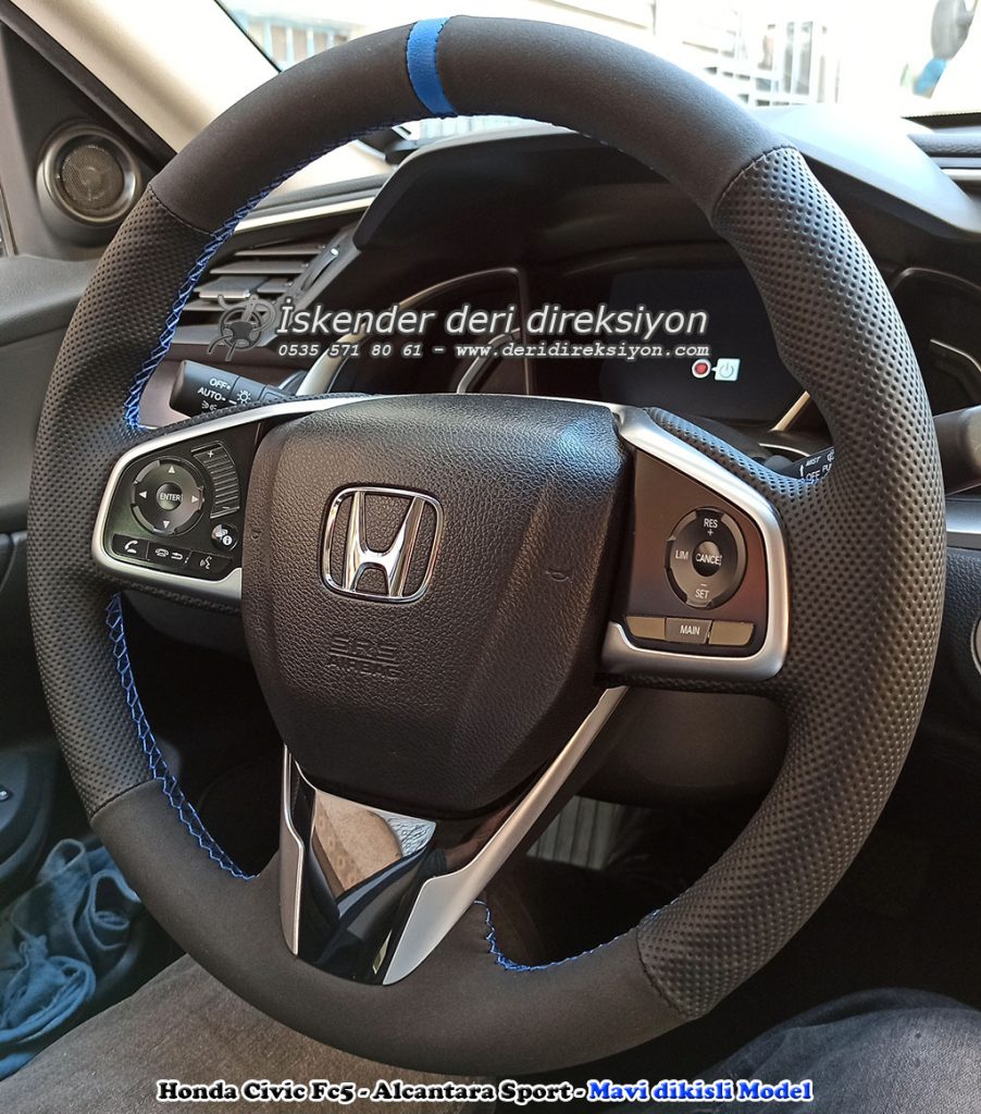 Honda Civic FC5 deri direksiyon kılıfı