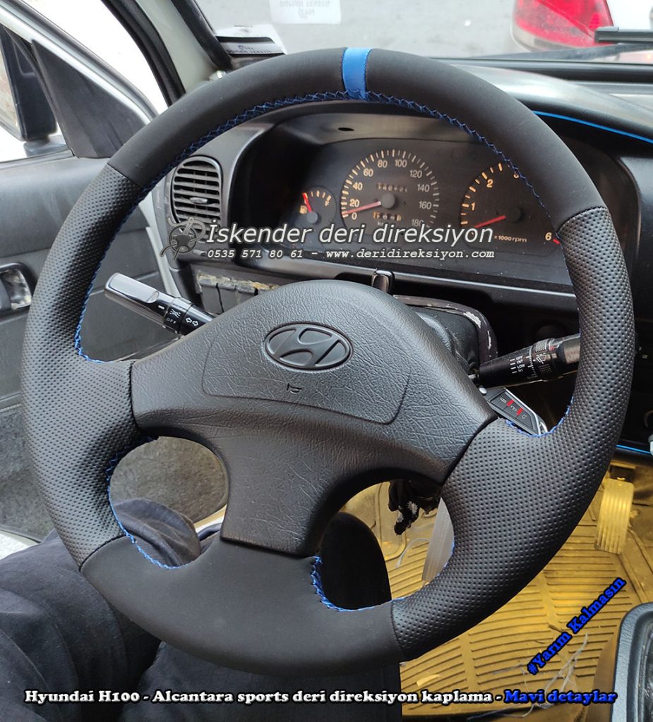 Hyundai H100 deri direksiyon kılıfı