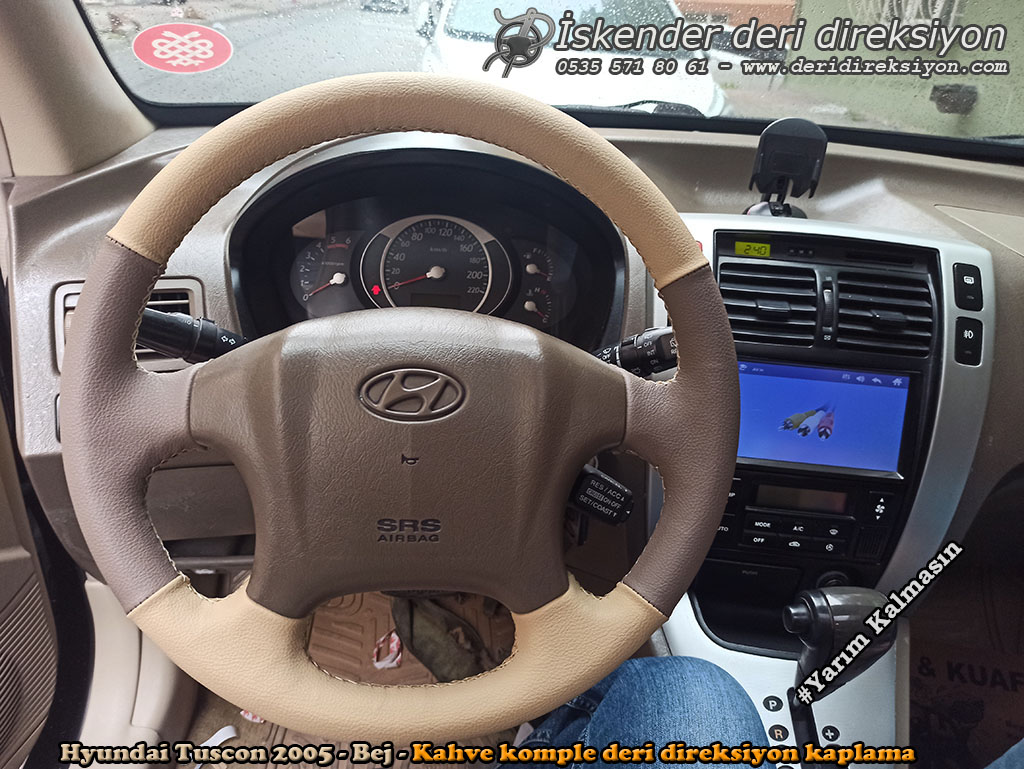 Hyundai Tuscon deri direksiyon kaplama