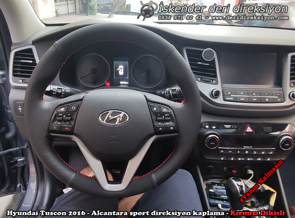 Hyundai Tuscon deri direksiyon kaplama