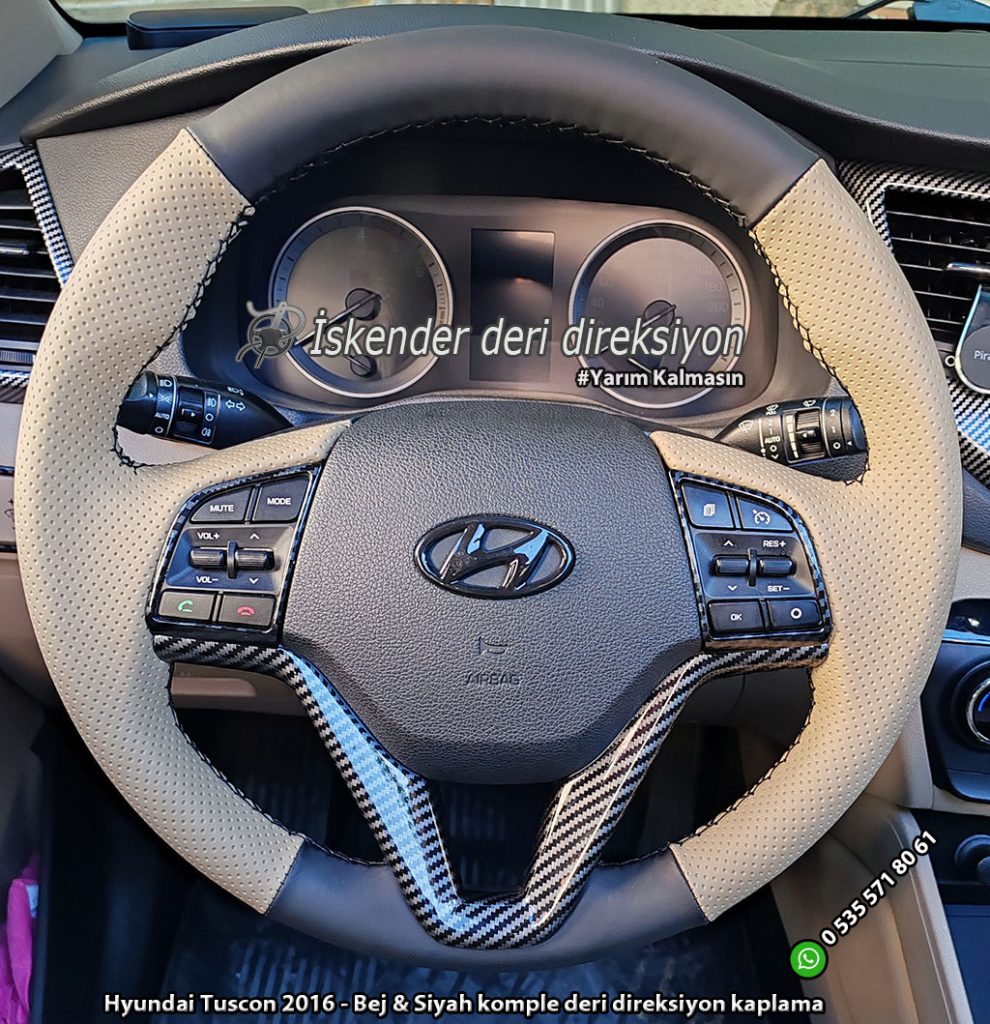 Hyundai Tucson deri direksiyon kaplama
