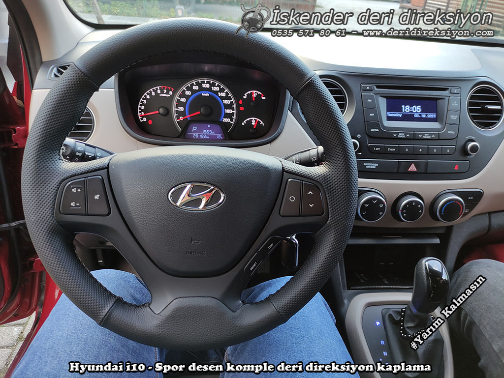 Hyundai i10 deri direksiyon kaplama