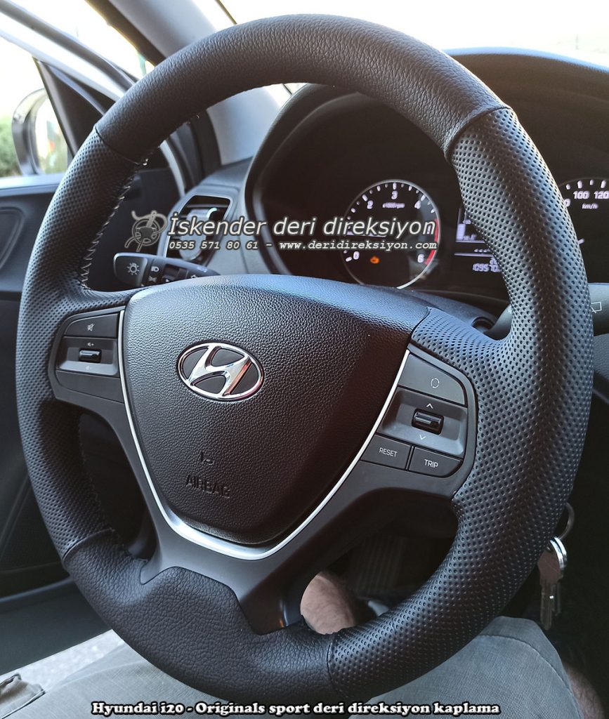 Hyundai i10 deri direksiyon kılıfı