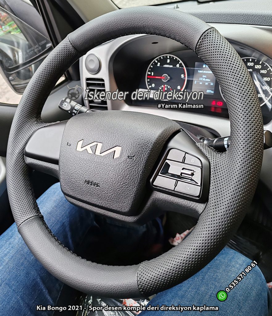 Kia Bongo deri direksiyon kılıfı