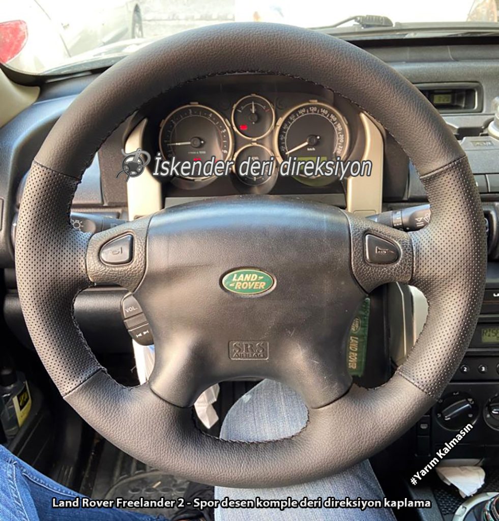 Range Rover deri direksiyon kılıfı