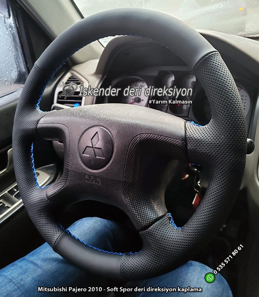 Mitsubishi Pajero Deri Direksiyon kılıfı