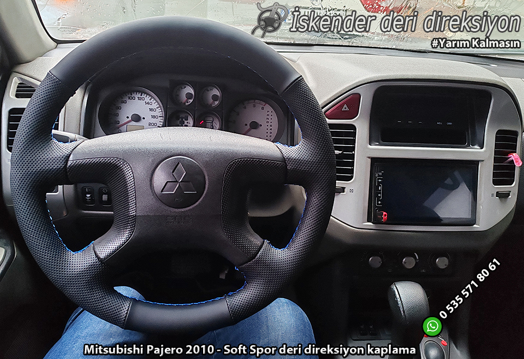 Mitsubishi Pajero Deri Direksiyon kılıfı