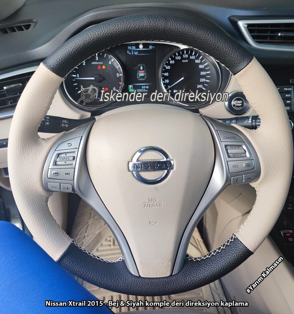 Nissan X-Trail deri direksiyon kaplama