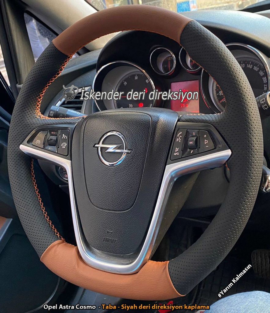 Opel Astra J deri direksiyon kılıfı