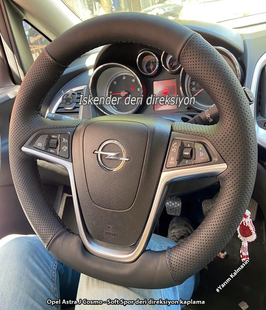 Opel Astra J deri direksiyon kılıfı
