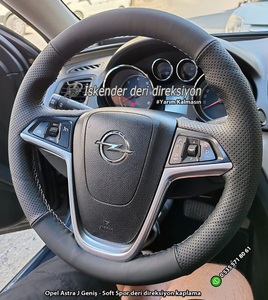 Opel Astra J deri direksiyon kılıfı