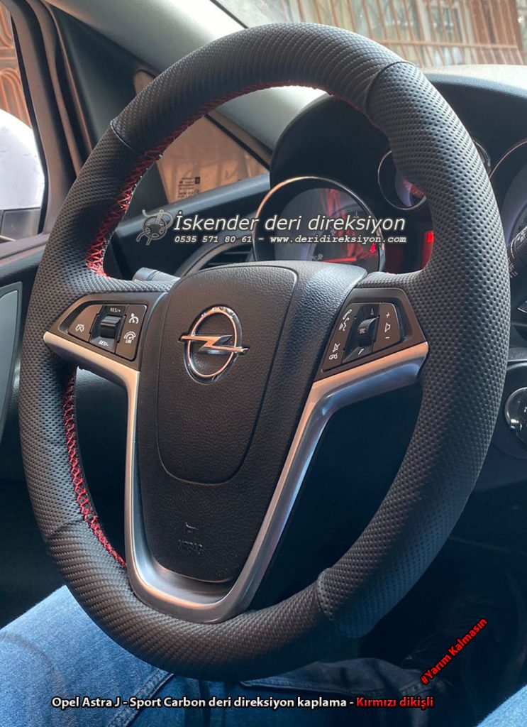 Opel Astra J deri direksiyon kaplama