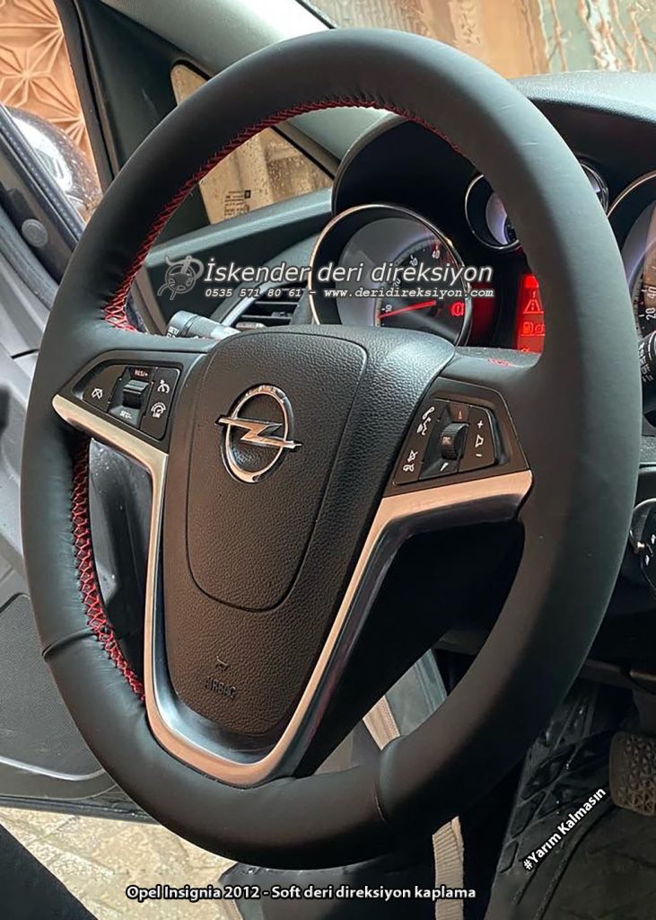 Opel Astra J deri direksiyon kılıfı