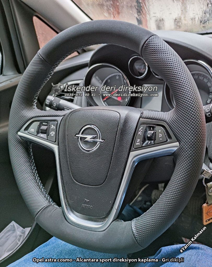 Opel Astra J deri direksiyon kılıfı