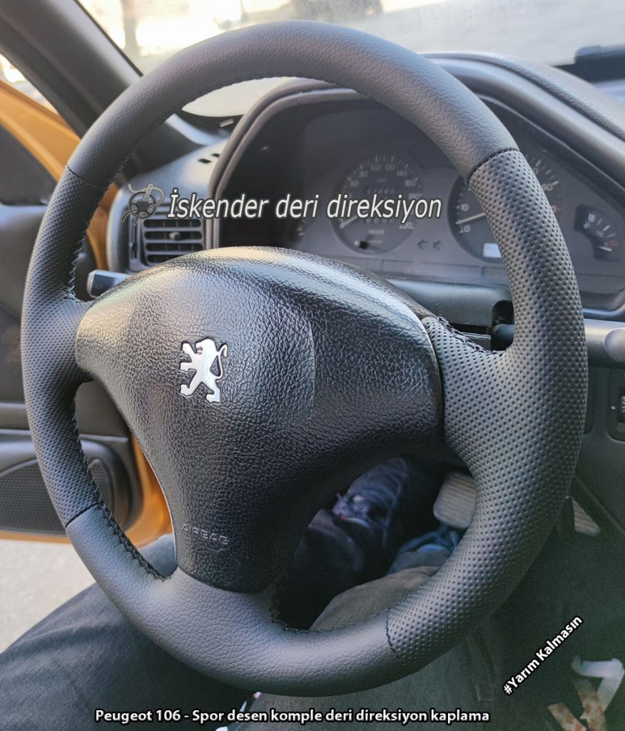 Peugeot 106 deri direksiyon kılıfı