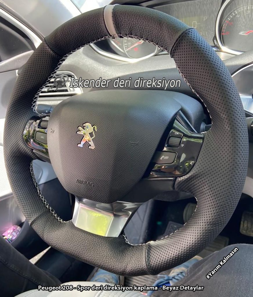 Peugeot 208 deri direksiyon kaplama