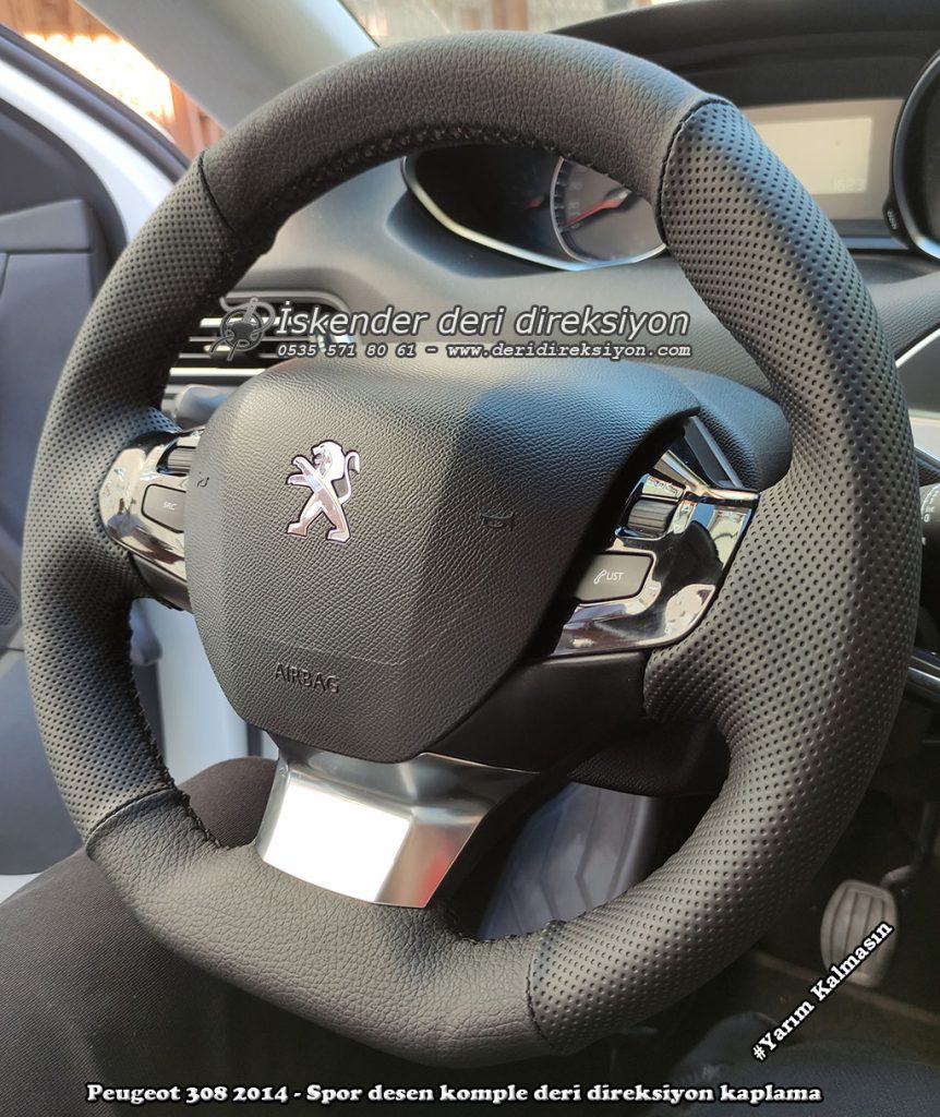 Peugeot 208 deri direksiyon kaplama