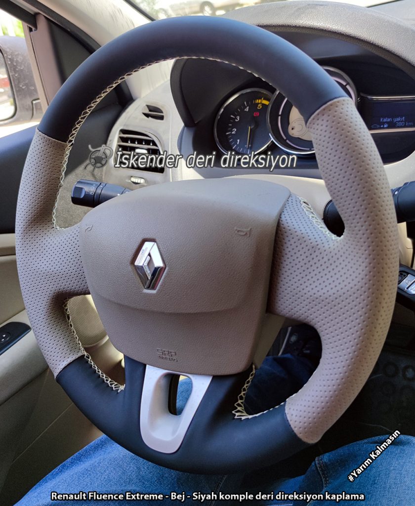 Renault Fluence deri direksiyon kaplama