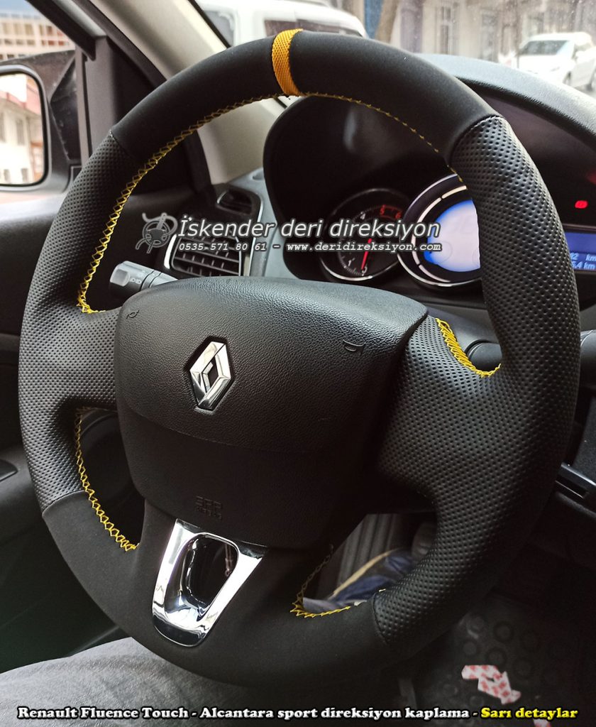 Renault Fluence deri direksiyon kaplama