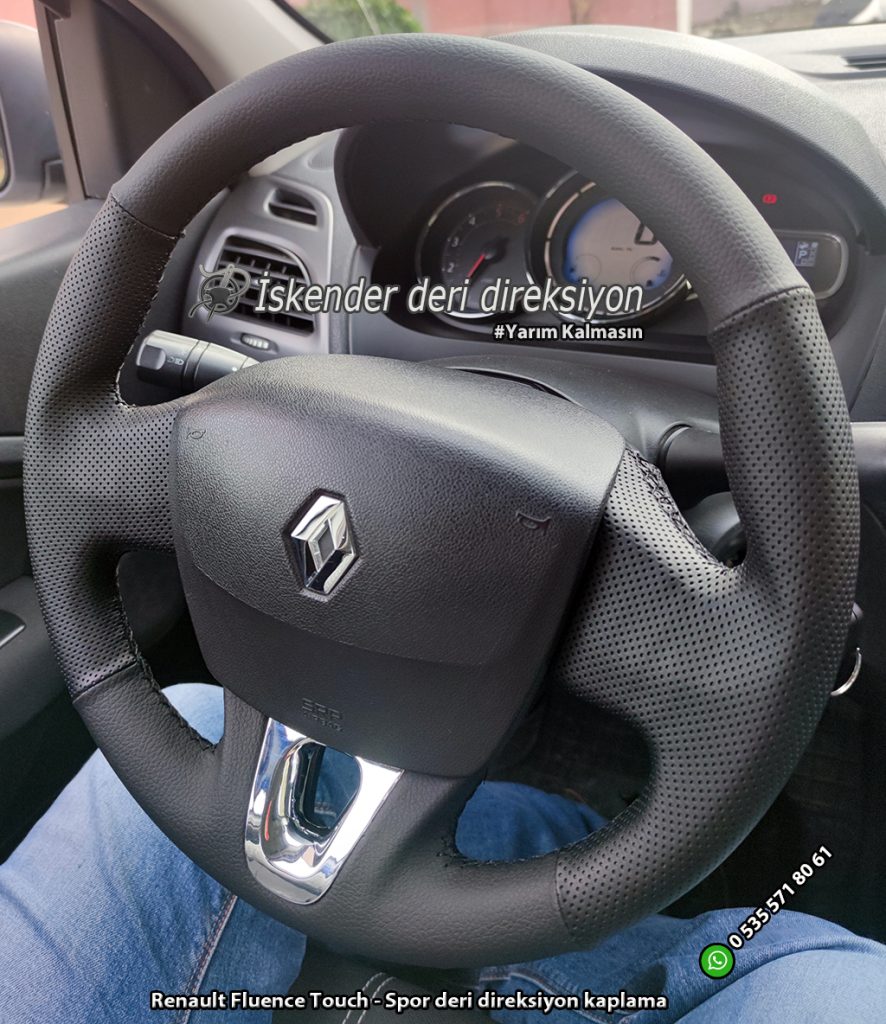 Renault Fluence deri direksiyon kaplama