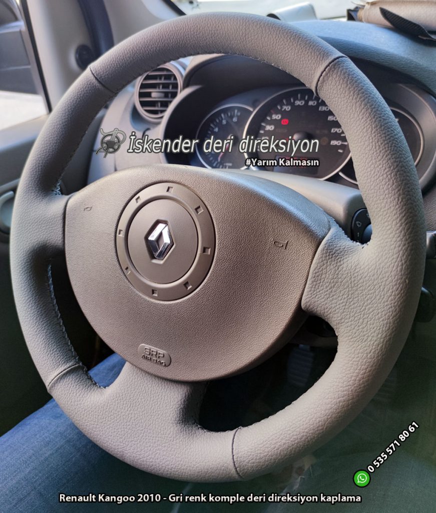 Renault Kangoo deri direksiyon kılıfı