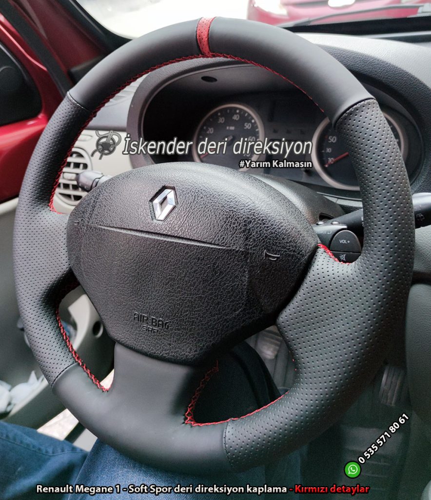 Renault Kangoo deri direksiyon kılıfı