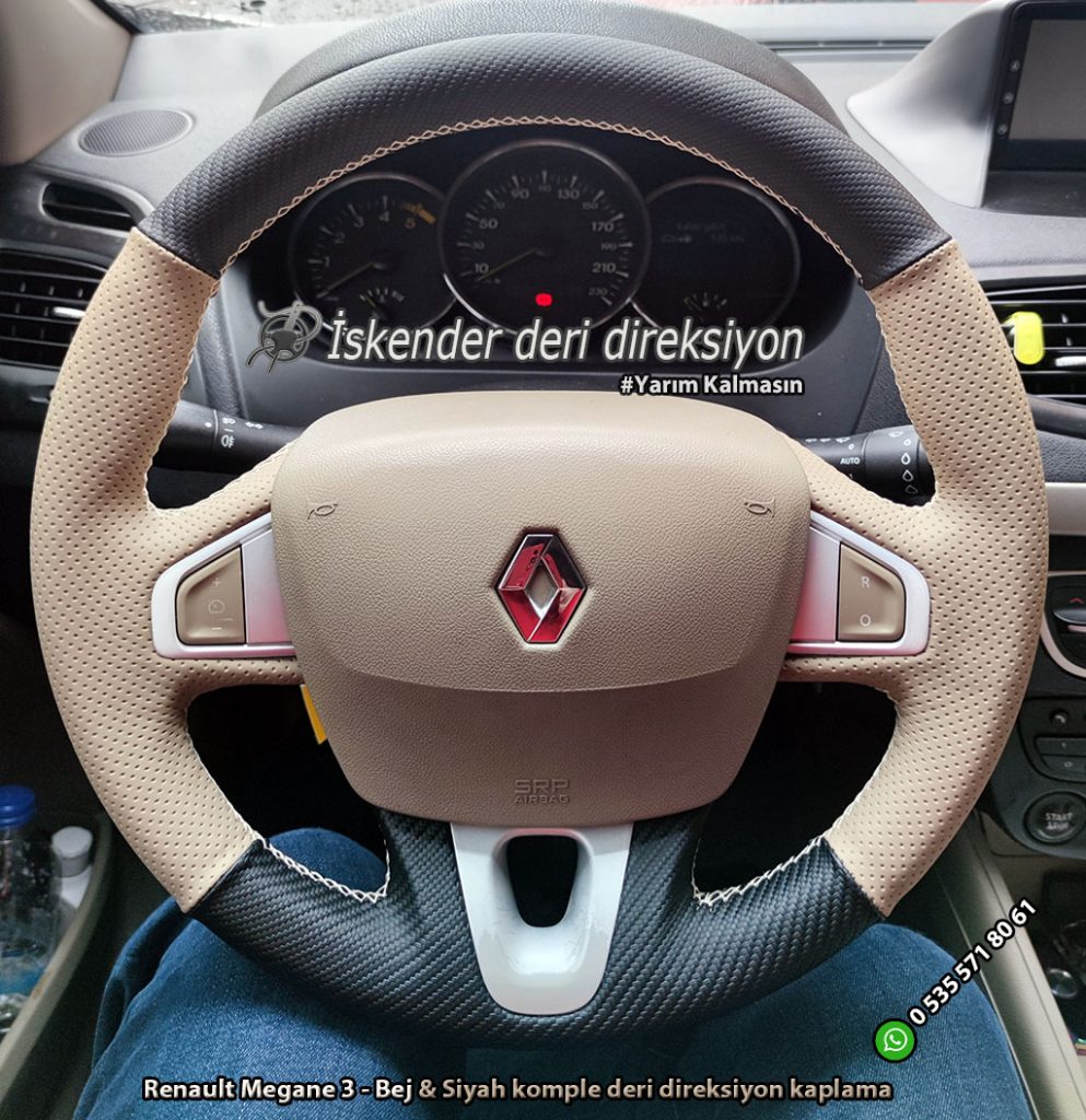 Renault Fluence deri direksiyon kaplama