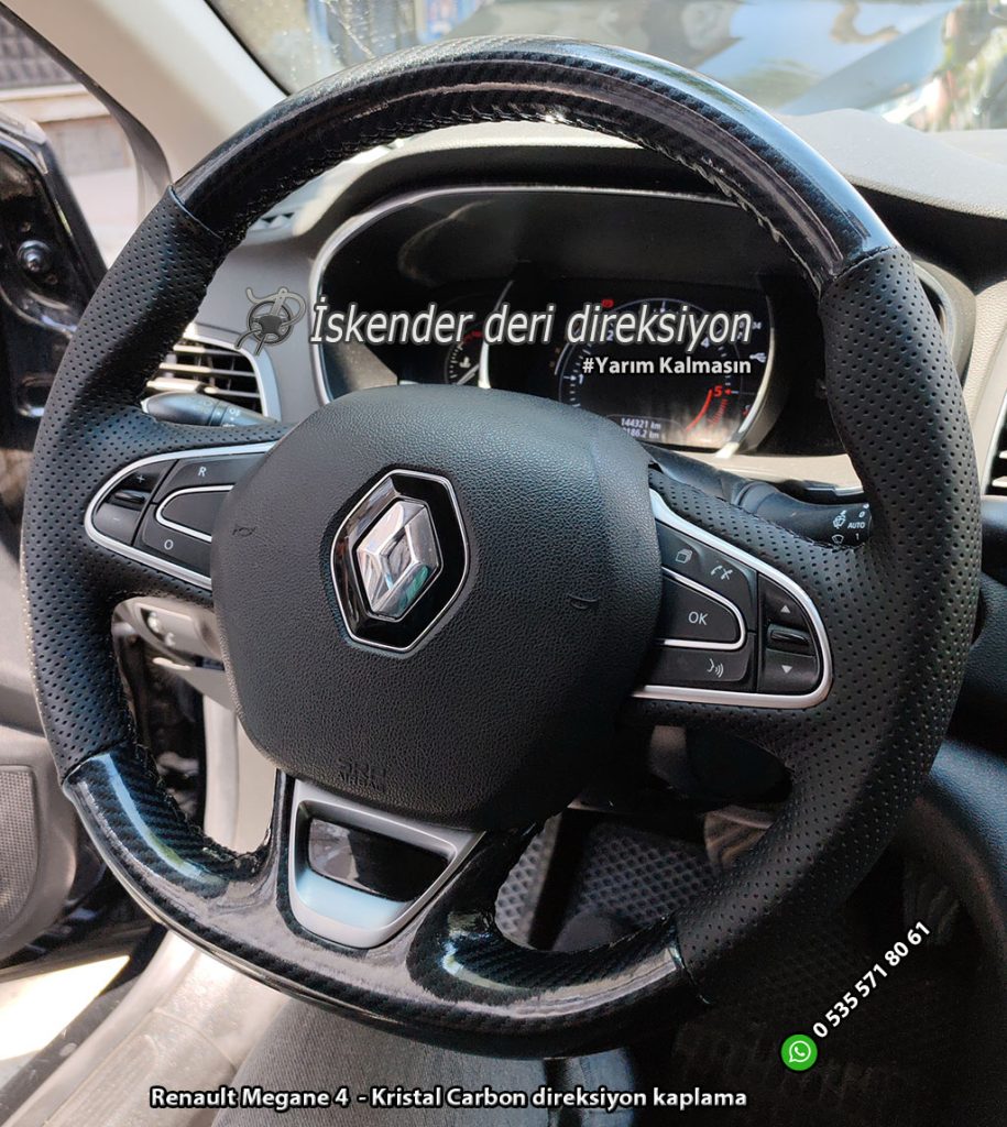 Renault Megane 4 deri direksiyon kılıfı