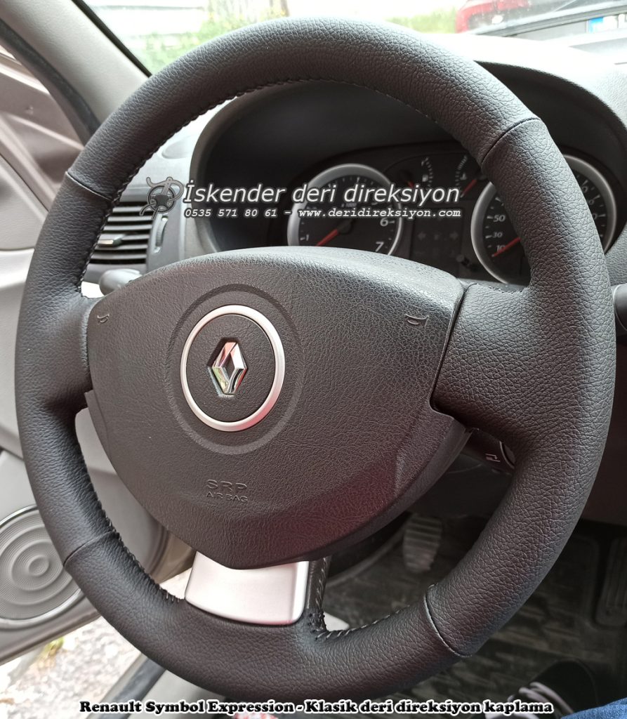 Renault Clio 2 deri direksiyon kılıfı