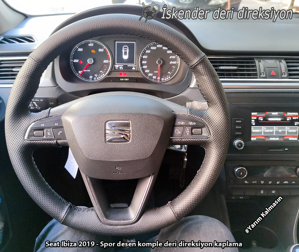 Seat Toledo deri direksiyon kılıfı